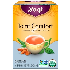 Отзывы о Йоги Ти, Joint Comfort, 16 Tea Bags, 1.12 oz (32 g)