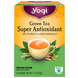Отзывы о Зеленый чай, Super Antioxidant, 16 чайных пакетиков, 1,12 унции (32 г)