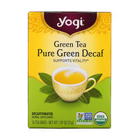 Yogi Tea カフェイン抜き緑茶昆布茶 16ティーバッグ 1 12オンス 32 G Iherb