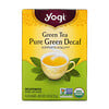 Йоги Ти, Зеленый чай Pure Green Decaf, 16 чайных пакетиков, 1.09 унций (31 г)