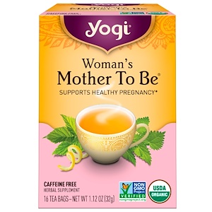 Отзывы о Йоги Ти, Woman's Mother To Be, Caffeine Free, 16 Tea Bags, 1.12 oz (32 g)
