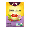 Yogi Tea, Berry DeTox, Caffeine Free, 16 Tea Bags, 1.12 oz (32 g)