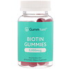 GummYum!‏, علكات البيوتين، بنكهة الفراولة الطبيعية، 2,500 مكجم، 60 علكة