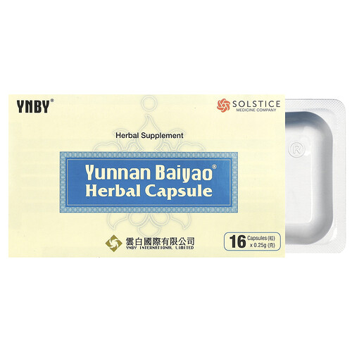 Yunnan Baiyao Herbal Capsule , 16 Capsules