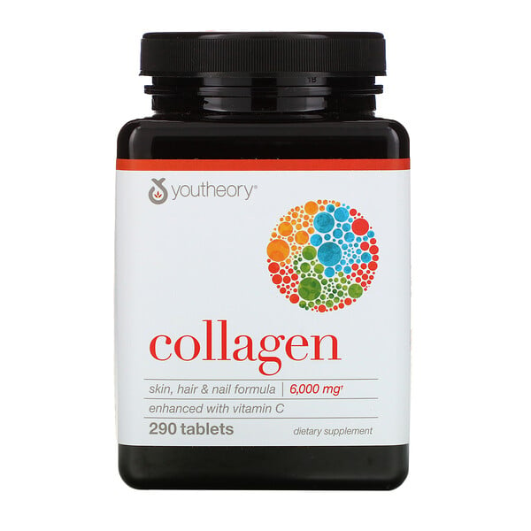 Youtheory, Kollagen, 6.000 mg, 290 Tabletten