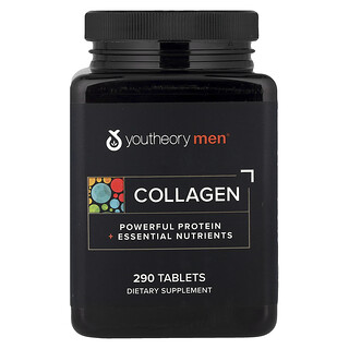 Youtheory, Men®, Colágeno, 290 comprimidos
