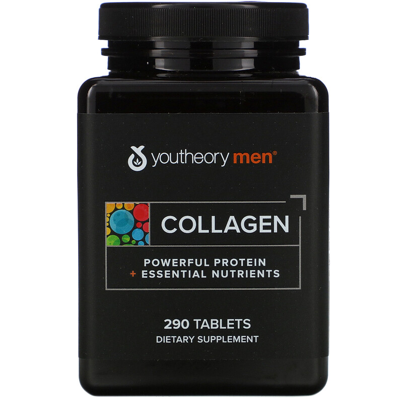 Youtheory, Collagen for Men, 290 Tablets iHerb