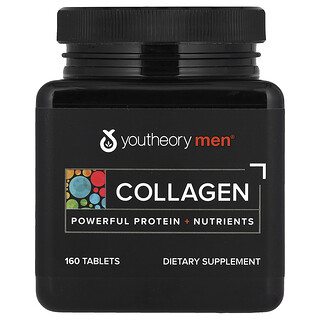 Youtheory, Men, Colágeno, 160 comprimidos