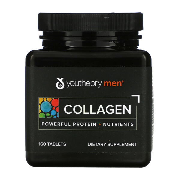 Youtheory‏, Men, Collagen, 160 Tablets