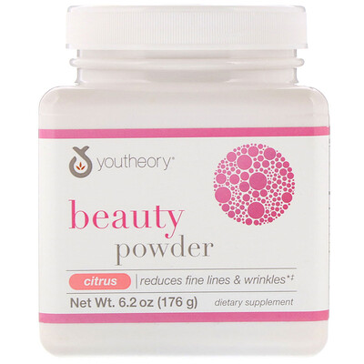 Youtheory Beauty Powder, Citrus, 6.2 oz (176 g)
