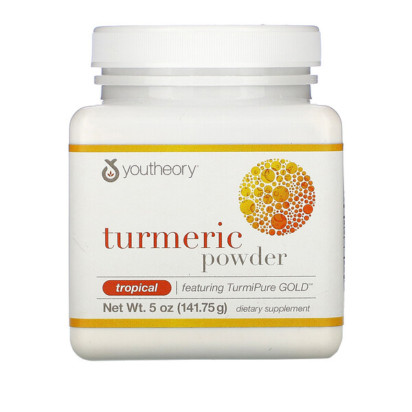Youtheory‏, Turmeric Powder, Tropical, 5 oz (141.75 g)
