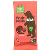 Bear, фруктовые рулеты, клубника, 5 упаковок, по 20 г (0,7 унции)