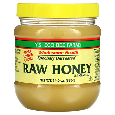 

Y.S. Eco Bee Farms Raw Honey 14 oz (396 g)