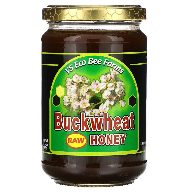 Y.S. Eco Bee Farms, Buckwheat Pure Raw Honey, 13.5 oz (383 g) iHerb