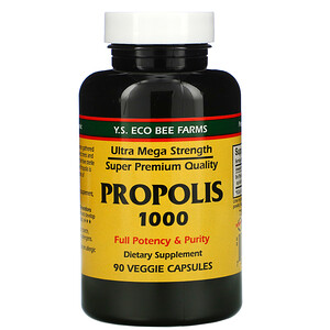 Отзывы о ЙС Эко Би Фармс, Propolis 1000, 90 Veggie Capsules