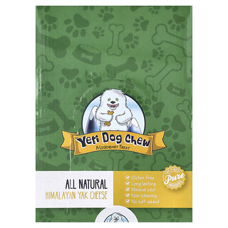 Yeti Dog Chew, Himalayan Yak Cheese, For Dogs, Biscotti, 1.25 lbs