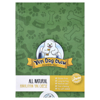 Yeti Dog Chew‏, جبن ثوم الهيمالايا ، للكلاب ، بنكهة الفراولة ، 3 أرطال
