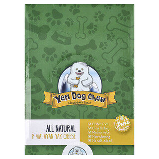 Yeti Dog Chew‏, جبن ثوم الهيمالايا ، للكلاب ، المانجو ، 3 أرطال