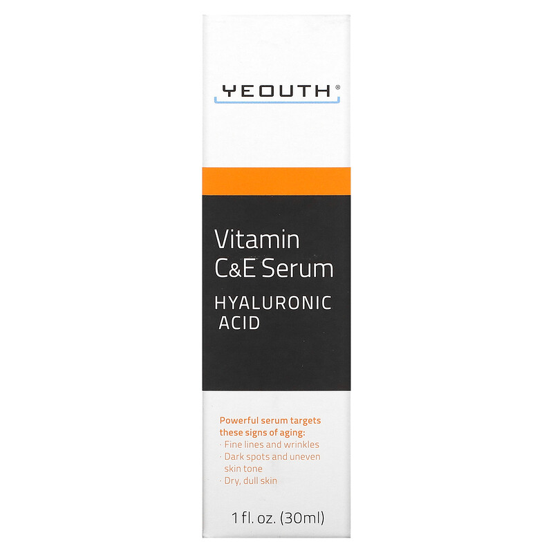 Yeouth, Vitamin C & E Serum, 1 fl oz (30 ml)