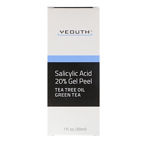 Отзывы о Yeouth, Salicylic Acid, 20% Gel Peel, 1 fl oz (30 ml)