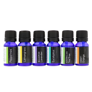 Yeouth, Therapeutic Grade Essential Oil, Starter Therapy Pack, 6 Pack, .34 fl oz (10 ml) Each отзывы