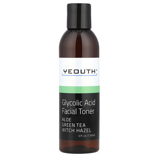 Yeouth Glycolic Acid Facial Toner, 6 fl oz (178 ml)