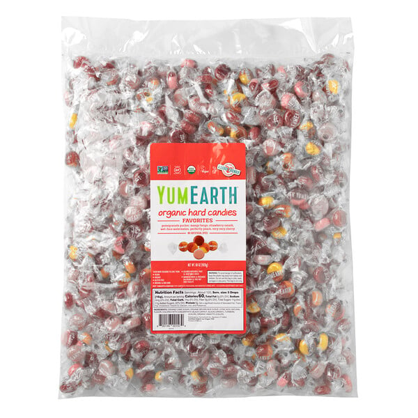 YumEarth, Organic Hard Candies, Favorites, 68 oz (1,928 g)