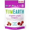 YumEarth, Organic Pops, Vitamin C, Assorted Flavors, 40 Pops, 8.5 oz (241 g)