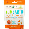 YumEarth, Organic Licorice, Peach, 5 oz (142 g)