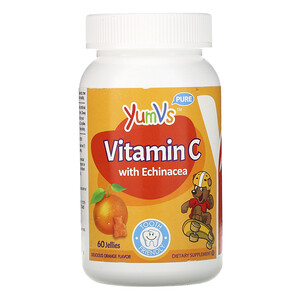 Отзывы о Ям Вис, Vitamin C with Echinacea, Orange Flavor, 60 Jellies