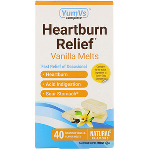 Отзывы о Ям Вис, Heartburn Relief, Vanilla Melts, 40 Melts