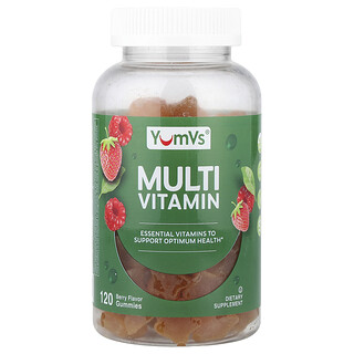 YumVs, Gomitas multivitamínicas, Baya, 120 gomitas