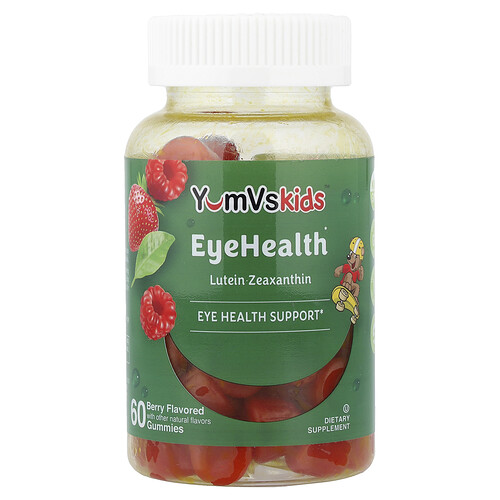 YumVs, Kinder, Eyehealth-Fruchtgummis, Beere, 60 Fruchtgummis