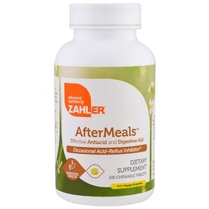 Отзывы о Залер, AfterMeals, Effective Antiacid and Digestive Aid, 100 Chewable Tablets