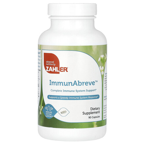 Zahler, ImmunAbreve, vollständige Unterstützung des Immunsystems, 90 Kapseln