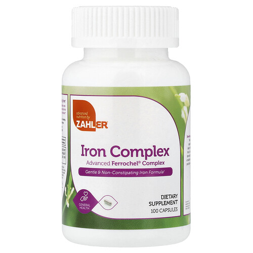 Zahler, Complexe de fer, 100 capsules
