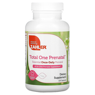 Zahler, Total One Prenatal, 캡슐 120정