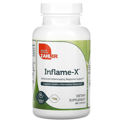 

Zahler Inflame-X 120 Capsules