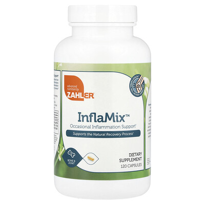 Zahler  InflaMix™  Occasional Inflammation Support  120 Capsules