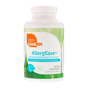 Отзывы о Залер, AllergEase, Immune System Support Formula, 180 Vegetable Capsules