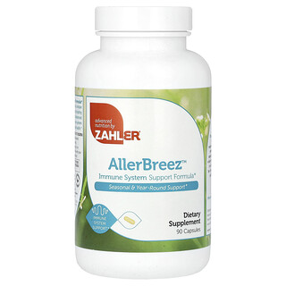 Zahler, AllerBreez, Bağışıklık Sistemi Destek Formülü, 90 Kapsül