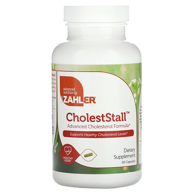 

Zahler CholestStall Advanced Cholesterol Formula 60 Capsules