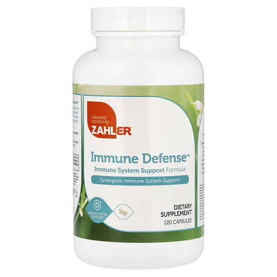 Zahler, Immune Defense™, Immune System Support Formula, 120 Capsules