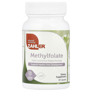 Zahler, Methylfolate, 1,000 mcg DFE, 60 Capsules