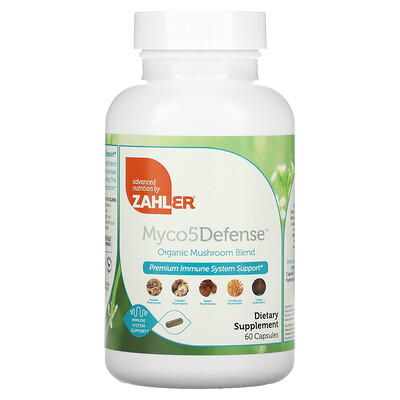 

Zahler Myco5Defense Organic Mushroom Blend 60 capsules