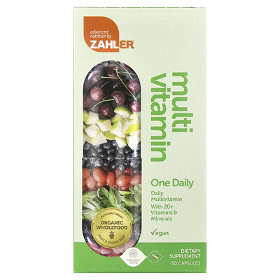 Zahler  One Daily  Daily Multivitamin  60 Capsules