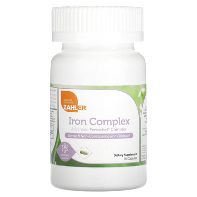 

Zahler Iron Complex 10 Capsules