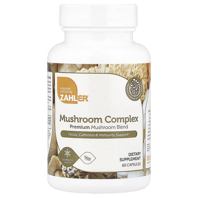 Zahler  Mushroom Complex  60 Capsules