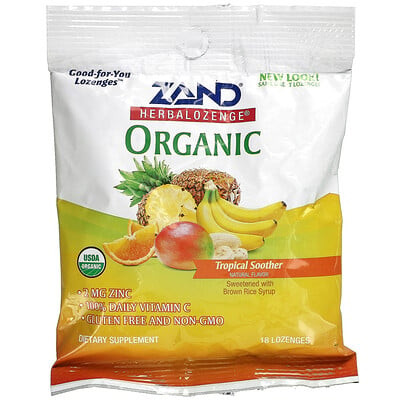 

Zand Herbalozenge Organic Tropical Soother 18 Lozenges