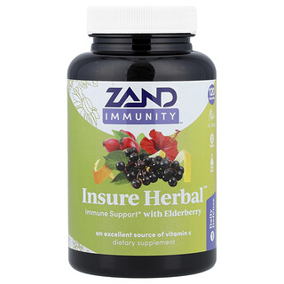 Zand, Naturais, Seguro de Ervas, Suporte Imunológico, 120 Cápsulas Vegetarianas